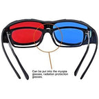 Buy now BIAL Red-blue 3D Glasses/Cyan Anaglyph Simple style 3D Glasses 3D movie game-Extra Upgrade Style at indiglob india