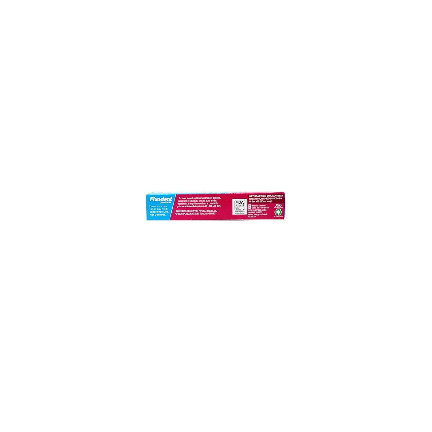 Buy now Fixodent Original Denture Adhesive Cream-2.4 oz, 4 pk at indiglob india