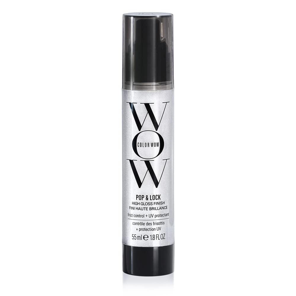 Buy now COLOR WOW Pop + Lock High Gloss Finish â€“ Frizz Control Serum | Prevent Color Fade, Seal Split Ends, and Add Gloss | Get Silky, Shiny Hair! at indiglob india
