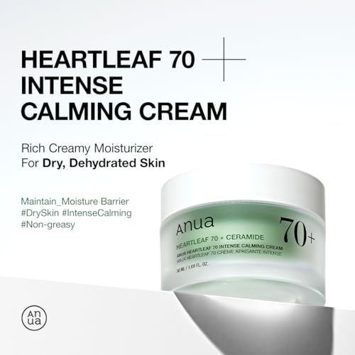 Buy now Soothing Cream with 70% Heartleaf by Anua at indiglob india