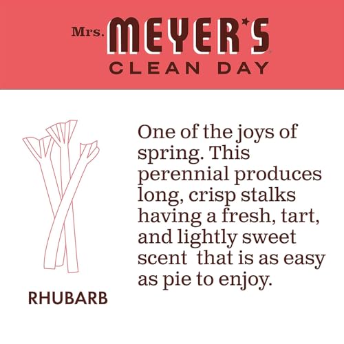 Buy now MRS. MEYER'S CLEAN DAY Hand Soap, Made with Essential Oils, Rhubarb, 12.5 fl. oz at indiglob india