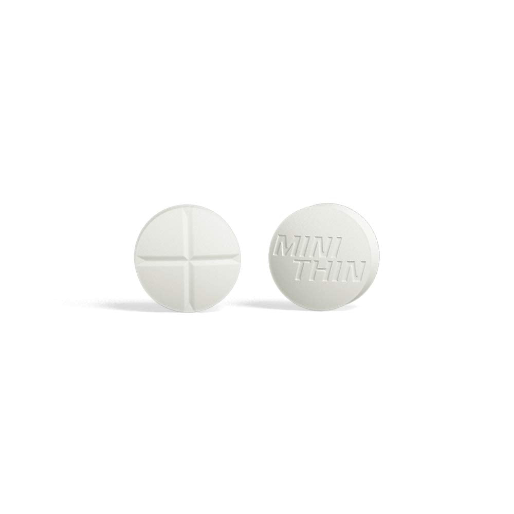 Mini Thin - Two-Way - Energy Tablets Formulated with Caffeine and Ephedrizine - 100 Tablets