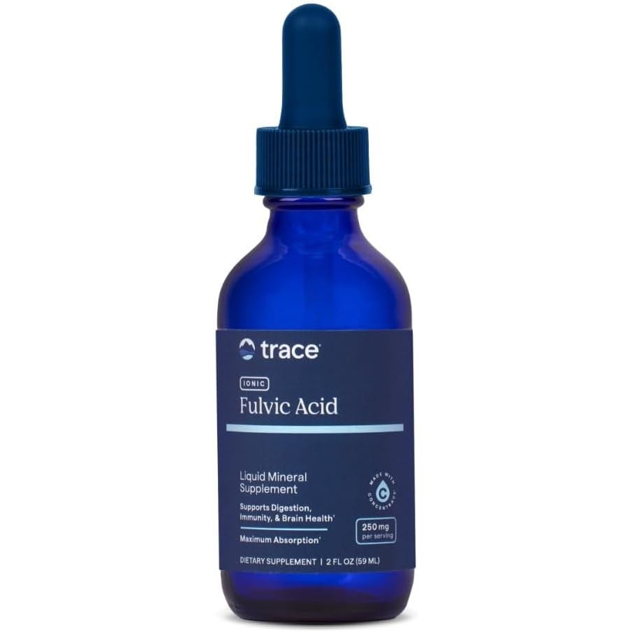 Buy now Trace Minerals Ionic Fulvic Acid 250mg - Essential Mineral Supplement to Support Hydration & Energy Production - Aids Muscle Endurance - Liquid Supplement for Healthy Digestion - 2 fl oz (59 Servings) at indiglob india