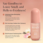 Buy now Kitsch Hair Perfume for Women - Pistachio Latte | Clean, Deodorizing & Patented Odor-Eliminating Technology Hair Spray & Body Mist - Freshen Hair, Body & Pillows - Coconut & Warm Coffee Scent - 50mL at indiglob india
