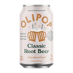 Buy now OLIPOP Prebiotic Soda Pop, Classic Root Beer, Prebiotics, Botanicals, Plant Fiber, 12 fl oz (4 Cans) at indiglob india