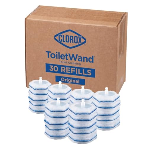 Buy now Clorox ToiletWand Disinfecting Refills, Disposable Wand Heads, 30 Count (Package May Vary) at indiglob india