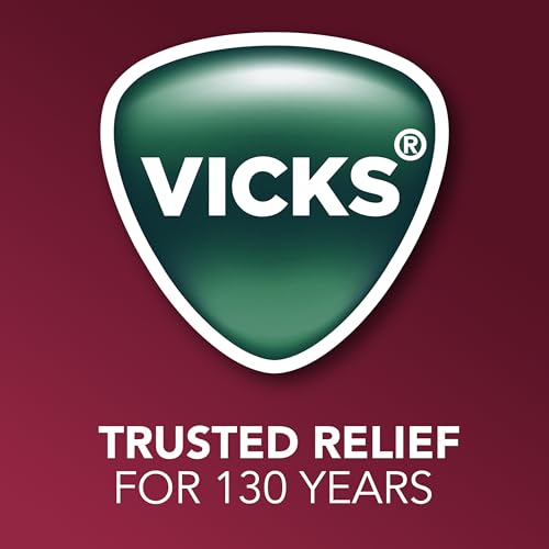 Buy now Vicks Formula 44 DM Cough Liquid, Over-The-Counter Medicine, Day or Night, Cough Syrup, Powerful Cough Relief, Lasts Up to 8 Hours, Cough Suppressant, Berry Flavor, 12 FL OZ at indiglob india
