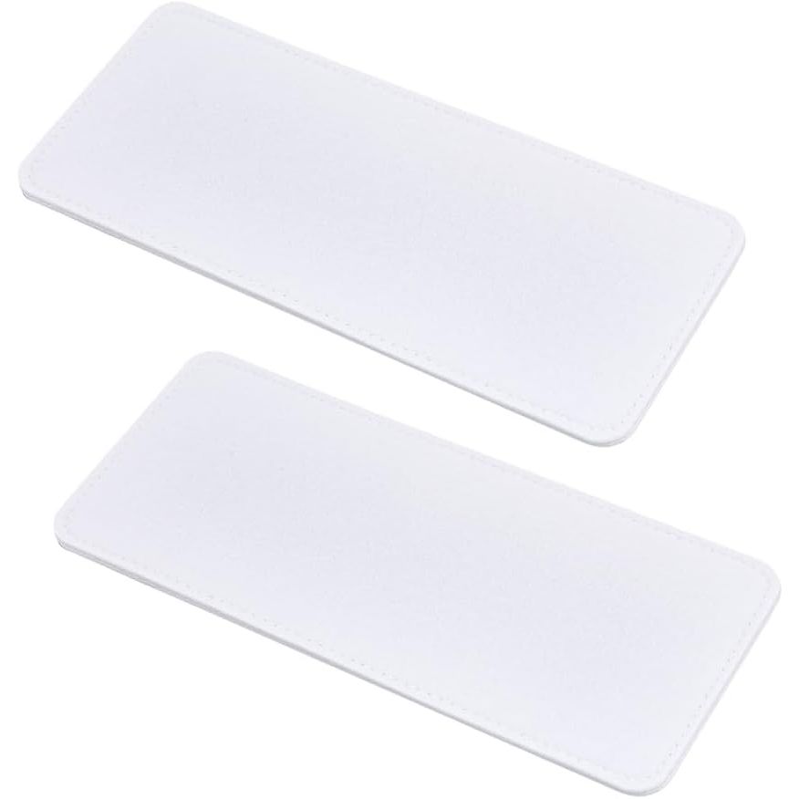 Buy now PH PandaHall 12x5 inch Black Felt Base Shaper, 2pcs Bag Bottom Shaper Pad Arc Corner Bag Liner Board Insert for Tote Leather Purse Handbag Crossbody Bag Backpack Canvas Travel Bag, 6mm Thick 12x5" White at indiglob india