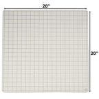 Buy now Double-Sided Role Playing RPG Game Mat- Reversible Silicone Battle Matte Grid w Hexes and Squares- XL 20"x20"-Foldable, Rollable, Wet Eraseable - Made for D&D Dungeons Dragons, Pathfinder and More at indiglob india