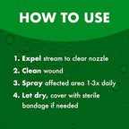 Buy now ARM & HAMMER Simply Saline Wound Care 3-in-1, Antiseptic First Aid Spray with Aloe to Help Prevent Infection, Sting-Free Saline for Wound Irrigation and Cleaning, Soothe Wounds with Aloe, 7.4 oz, 2pk at indiglob india