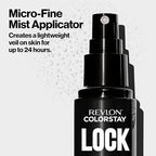 Buy now Revlon Colorstay 24 Hr Lock Setting Mist, Keeps Face Makeup from Melting & Fading, Mattifying, Blurring & Oil Absorbing Spray, Transfer-Proof & Mask Friendly, 1.9 fl oz at indiglob india
