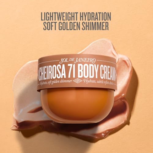 Buy now Sol de Janeiro Limited Edition Cheirosa 71 Shimmering Body Cream | 8.1 fl oz/ 240ml | Vanilla Body Cream at indiglob india
