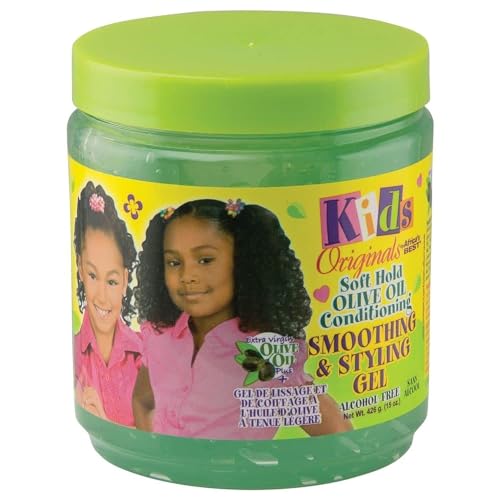 Buy now Originals by Africa's Best Soft Hold Olive Oil Conditioning Smoothing & Styling Gel, 15oz Jar at indiglob india