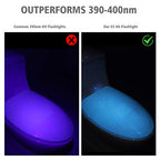 Buy now S3 365nm UV Flashlight with 3 LEDs, Powerful Blacklight Flashlights for Pet Urine Detection, Resin Curing, Rocks, Scorpion at indiglob india