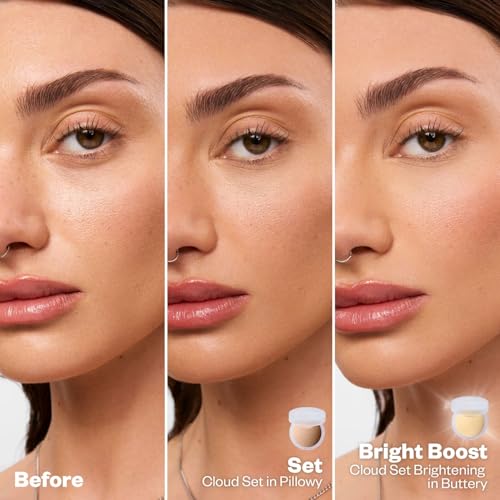 Buy now Kosas Cloud Set Face Setting Powder - Smoothing Shine Control, Soft, Sheer Translucent Makeup Finish, Portable & Long-Lasting Loose Pressed Baking Powder - Comfy (Sheer Medium) at indiglob india