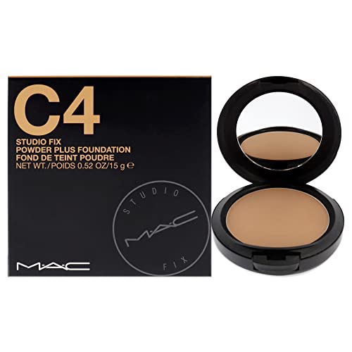 Buy now MAC Studio Fix Powder Plus Foundation C4, Multi, 0.52 Ounce (JL69060225) at indiglob india