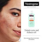 Buy now Neutrogena Acne Stress Control Oil-Free Triple-Action Face Toner, Skin Care with 2% Salicylic Acid, Acne Toner for Face with Green Tea & Cucumber Extract, Nourishing & Refreshing, 8 fl. oz at indiglob india