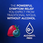 Buy now Vicks NyQuil, Alcohol Free, Cough, Cold & Flu Relief, Sore Throat, Fever & Congestion Relief, Berry, 12 Fl Oz at indiglob india