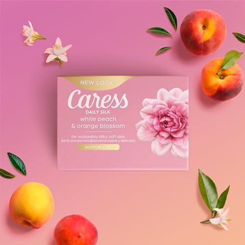 Buy now Caress Beauty Bar Soap For Women, Daily Silk With Silk Extract and Floral Oil Essence Moisturizing Body Soap for Silky, Soft Skin, 3.75 oz, 2 Bath Bars at indiglob india