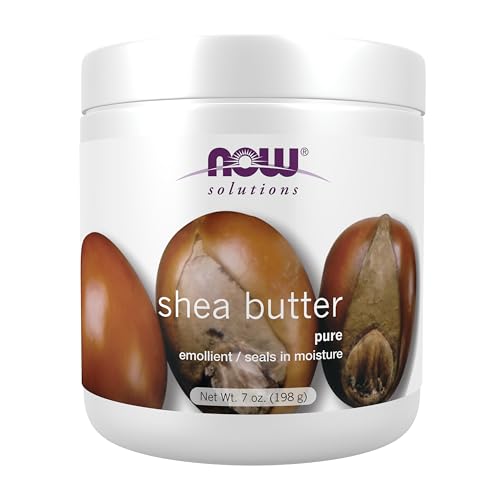 Buy now NOW Foods Solutions, Shea Butter, Skin Emollient, Seals in Moisture for Dry Rough Skin, 7-Ounce at indiglob india