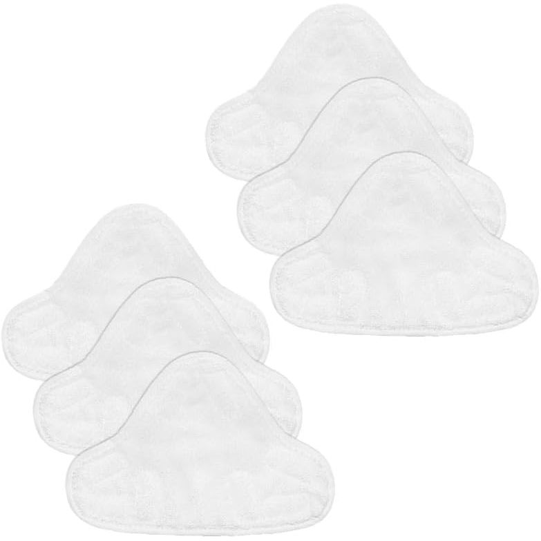 Buy now ANBOO 6 Packs Microfiber Steam Mop Replacement Washable Pads Compatible with H2O X5 Default at indiglob india