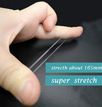 Buy now Clear Hair Elasticsï¼ŒBEBEEPOO 2500pcs Rubber Bands for Hair, Clear Mini Elastic Rubber Hair Bands, Small Hair Tties - STRONG - REUSEABLE at indiglob india