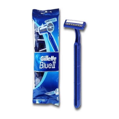 Buy now Gillette 2 Men's Disposable Razor, 5 Units - Pack of 2 at indiglob india