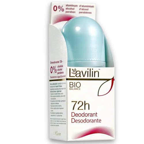 Buy now LAVILIN Roll On Deodorant for Women and Men - Aluminum Free Deodorant with Up to 72 Hour Long-Lasting Protection and Odor Control – Alcohol, Paraben and Cruelty FREE Sensitive Skin deodorant (2 oz) at indiglob india