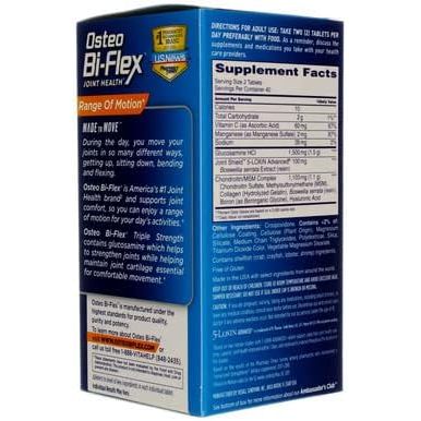 Buy now Osteo Bi Flex Triple Strn Size 80ct at indiglob india
