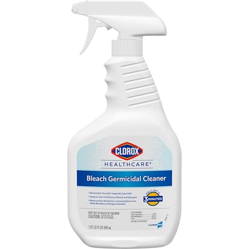 Buy now Clorox Healthcare Bleach Germicidal Cleaner Spray, 32 Fluid Ounces (Package May Vary) at indiglob india