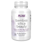 Buy now NOW Foods Solutions, Bamboo Silica Beauty, Support for Hair, Skin & Nails, Standardized to 70% Silica, 90 Veg Capsules at indiglob india