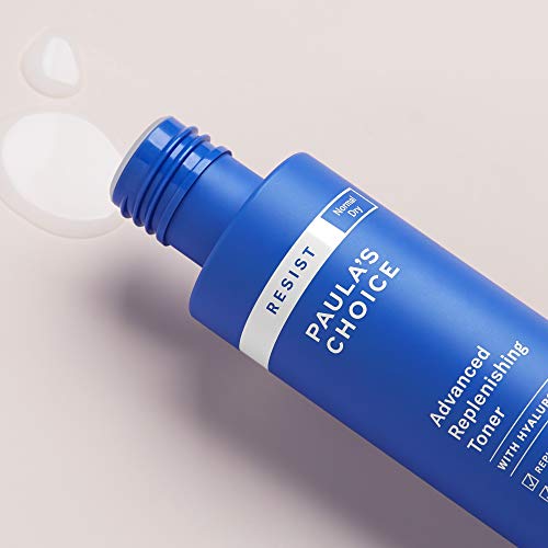 Buy now Paula's Choice Resist Advanced Replenishing Face Toner, Anti-Aging Facial Toner with Hyaluronic Acid, Vitamin C & E, Softens,Lightweight Hydration & Replenishes Dry Skin, Fragrance-Free, 4 fl oz at indiglob india