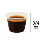 Katae Coffee cups, Cubano Mini disposable Colada, Cuban Style and espresso coffee cups 3/4 oz. (250 Pack)