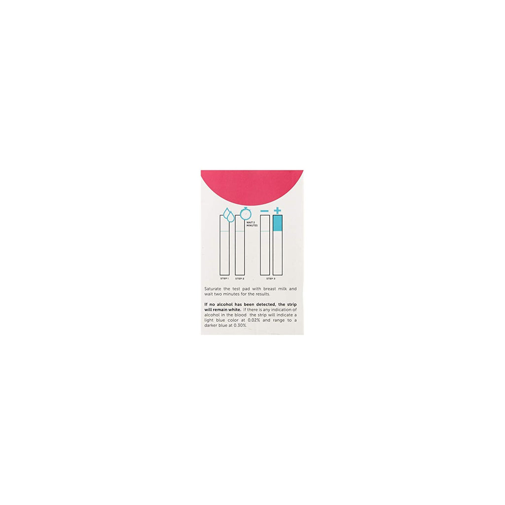 Buy now Breastmilk Alcohol Test Strips for Breastfeeding Moms 12 Strips - Quick Result Reliable Breastmilk Tests for The Presence of Alcohol in Breast Milk with Graded Results by Miloo at indiglob india