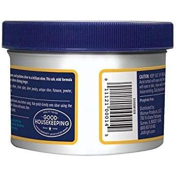 Buy now Wright's Silver Cleaner and Polish Cream - 8 Ounce - Ammonia Free - Gently Clean and Remove Tarnish Without Scratching at indiglob india