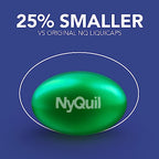 Buy now NyQuil Ultra Concentrated Cold and Flu Medicine, Nighttime, Relief for Cough, Sore Throat, Fever, Congestion, Easy to Swallow, Easy to Open Bottle, 48 LiquiCaps at indiglob india