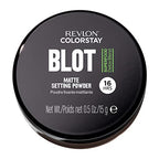 Buy now Revlon ColorStay Blot Face Makeup Setting Powder, Mattifying, Blurring & Oil Absorbing, Absorbs Sebum, Blurs Imperfections and Reduces Pore Appearance, 0.5 Oz at indiglob india