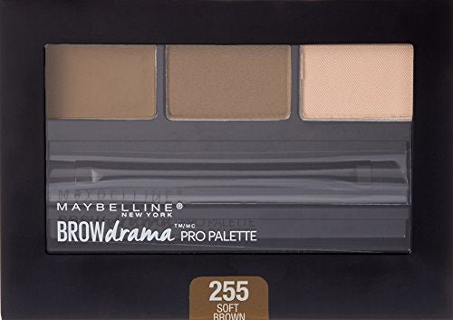 Buy now Maybelline New York Brow Drama Pro Eyebrow Palette, Soft Brown, 0.1 oz. at indiglob india