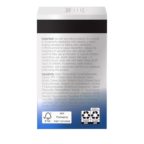 Buy now Neutrogena Retinol Pro+ Anti-Wrinkle Night Moisturizer, Rapid Wrinkle Repair, Anti-Aging Face & Neck Cream, Formulated without fragrance, parabens, dyes, & phthalates, Retinol, 1.7 oz at indiglob india