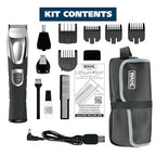Buy now Wahl USA Rechargeable Lithium Ion All in One Beard Trimmer for Men with Detail and Ear & Nose Hair Trimmer Attachment Æ’?? Model 9854-600B at indiglob india
