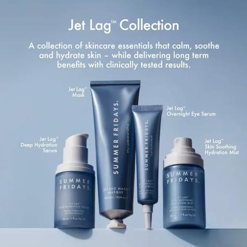 Buy now Summer Fridays Jet Lag Overnight Eye Serum - Nourishing Undereye Treatment for Dark Circles - Helps to Hydrate, Smooth, Firm & Depuff - Enriched with Glycerin to Lock in Moisture (0.5 Fl Oz) at indiglob india