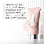 Buy now Clinique Moisture Surge Oil Free Overnight Face Mask With Aloe Vera For All Skin Types | Hydrating + Plumping, 3.4 Fl Oz at indiglob india