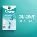 Buy now Vicks Sinex Saline Nasal Rinse Starter Kit, Drug Free Saline, Flush Out Mucus and Allergens, Fast & Effective Relief for Everyday Congestion from Sinus & Allergy, 1 Bottle + 30 Refill Packets at indiglob india