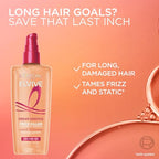 Buy now L'Oreal Paris Elvive Dream Lengths Frizz Killer Leave-In Serum, 3.4 Ounce at indiglob india