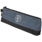 Buy now Klein Tools 55559 Stand-Up Zipper Bag Tool Pouch with Carabiners, 7-Inch Blue and 14-Inch Gray Utility Bags with Reinforced Bottom, 2-Pack at indiglob india