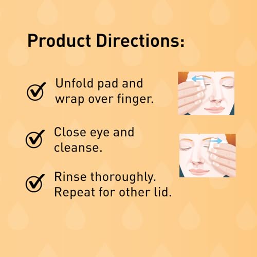 Buy now OCUSOFT LID SCRUB OUST CLEANSER PADS - 30/CTN at indiglob india
