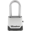Buy now Master Lock Silver Outdoor Combination Lock, Heavy Duty Weather Resistant Padlock with Resettable Code and Cut Resistant Boron Carbide Shackle for Outdoor Use, M176XDLH 1 Pack at indiglob india