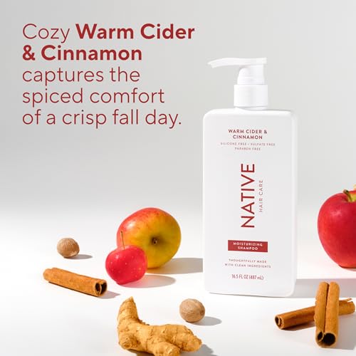 Buy now Native 2-in-1 Shampoo & Conditioner - Autumn Air & Amber - Naturally Derived Ingredients, Silicone-Free, Sulfate-Free, Paraben-Free, Strengthening Hair Care | Fall Seasonal Bundle 16.5 oz - 2 Pk at indiglob india