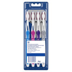 Buy now Oral-B 3D White Deep Stain Remover toothbrushes, 4 Count Toothbrush Soft, Removes 90% of Surface Stains, whitens Teeth, deep Reach, removes Plaque and Stains Tooth Brush at indiglob india