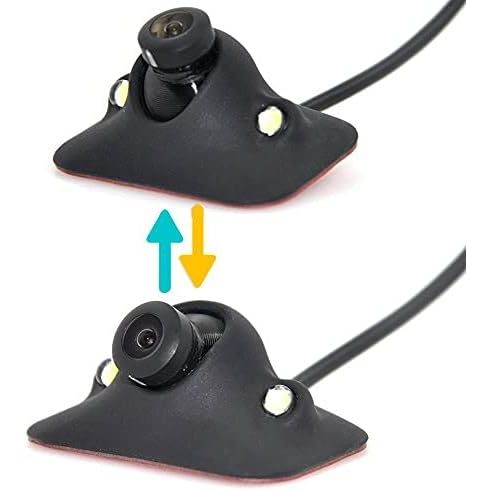 Buy now Auto Wayfeng WF® HD CCD Night Vision 360 Degree Car Front Camera Front View Side Reversing Backup Camera 2 LED at indiglob india